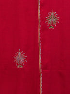 Classic Handloom Pashmina Shawl in Red