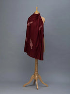 Elegant Handloom Pashmina Shawl in Brown