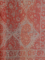 Casual Scarf with Scarf Pattern in Red