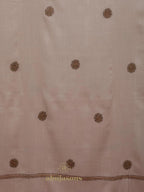 Classic Cashmina Shawl with Booti Pattern in Beige