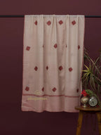 Classic Cashmina Shawl with Booti Pattern in Grey