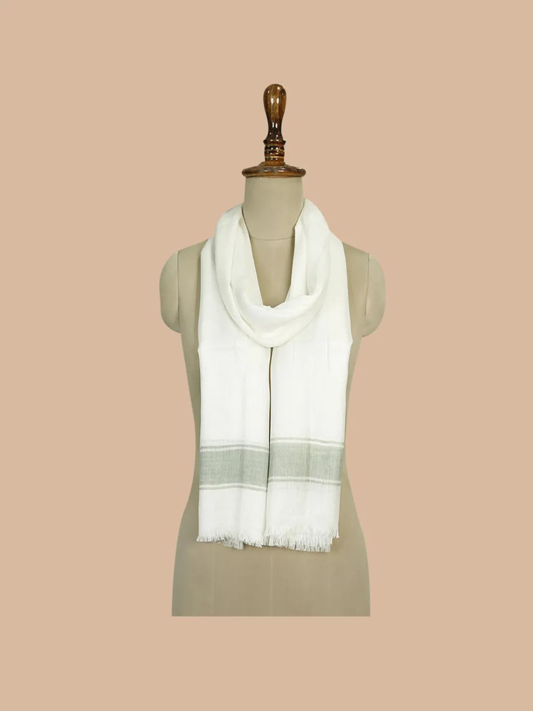 Casual Scarf in White