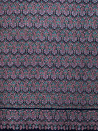 Elegant Handloom Pashmina Shawl Jama Embroidery in Blue