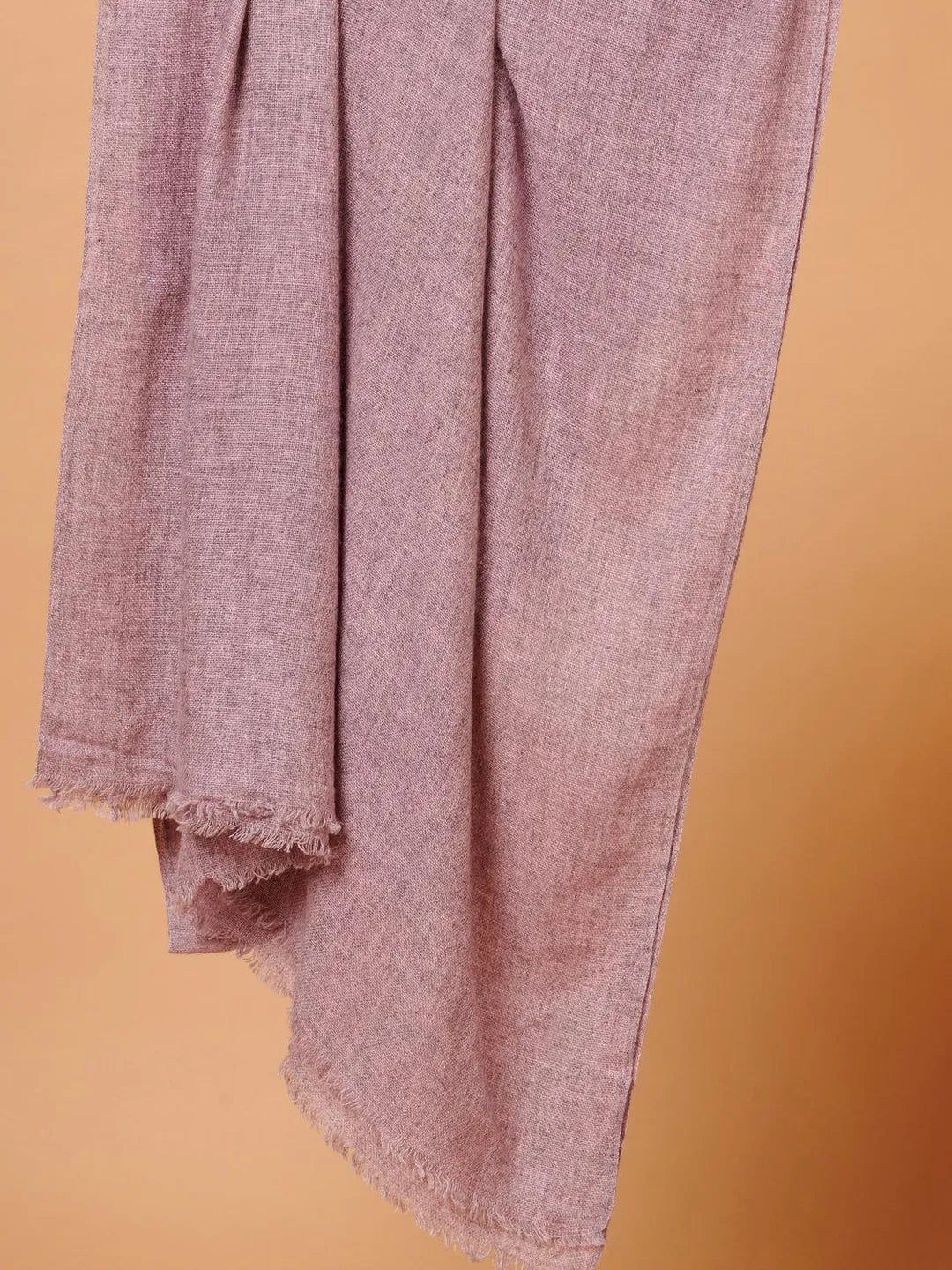 Elegant Stole Wool Blend in Pink