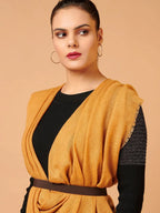 Chic Stole Wool Blend in Yellow