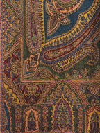 Artisanal Throws Decorative Weave with Jacquard Jamawaar Pattern in Multi Colour