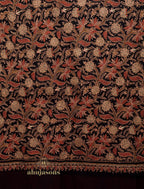 Classic Cashmina Shawl with Jama Pattern in Maroon