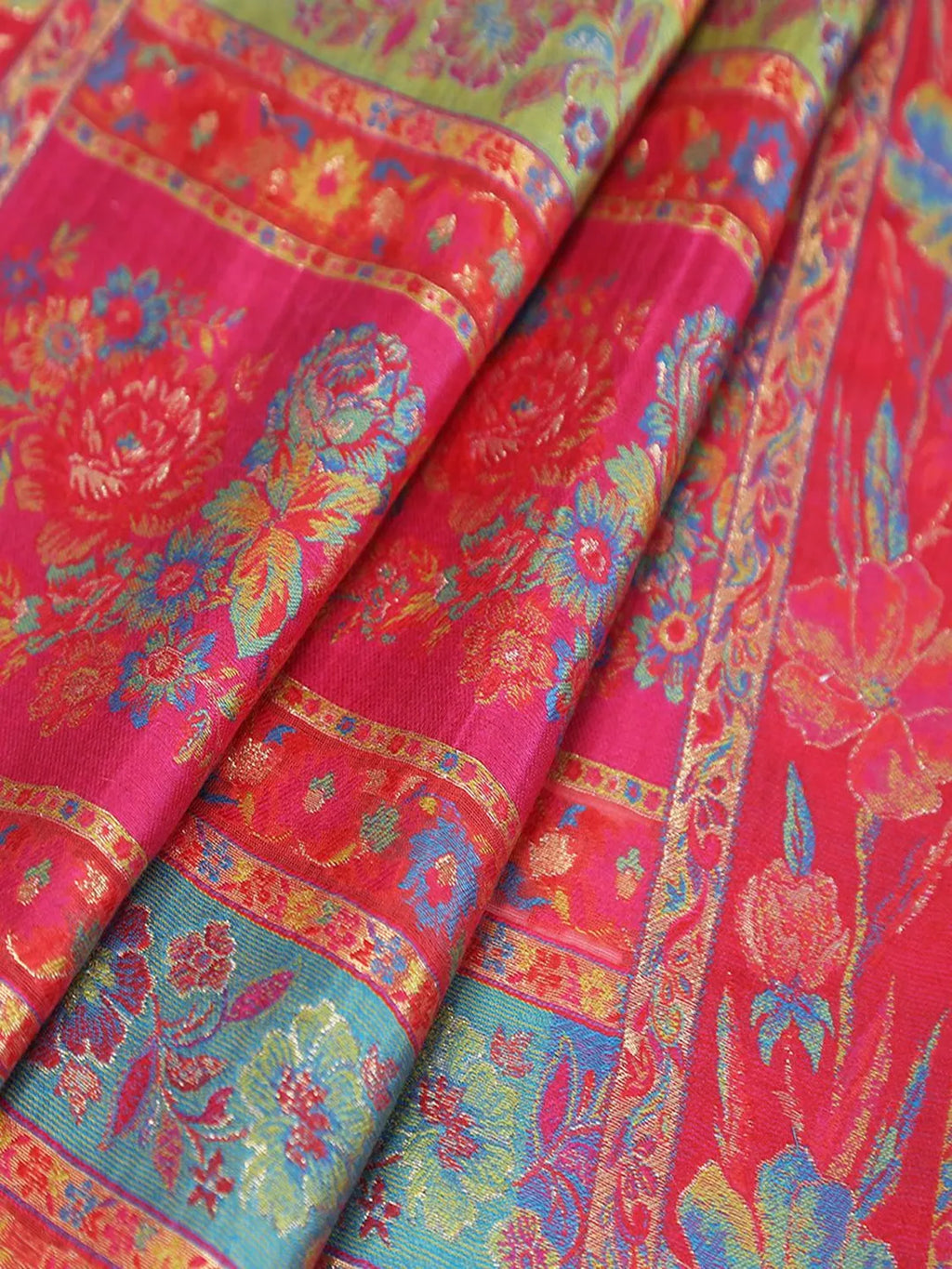 Elegant Silk Dupatta with Silk Duptta Pattern in Red