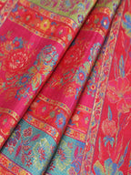 Elegant Silk Dupatta with Silk Duptta Pattern in Red