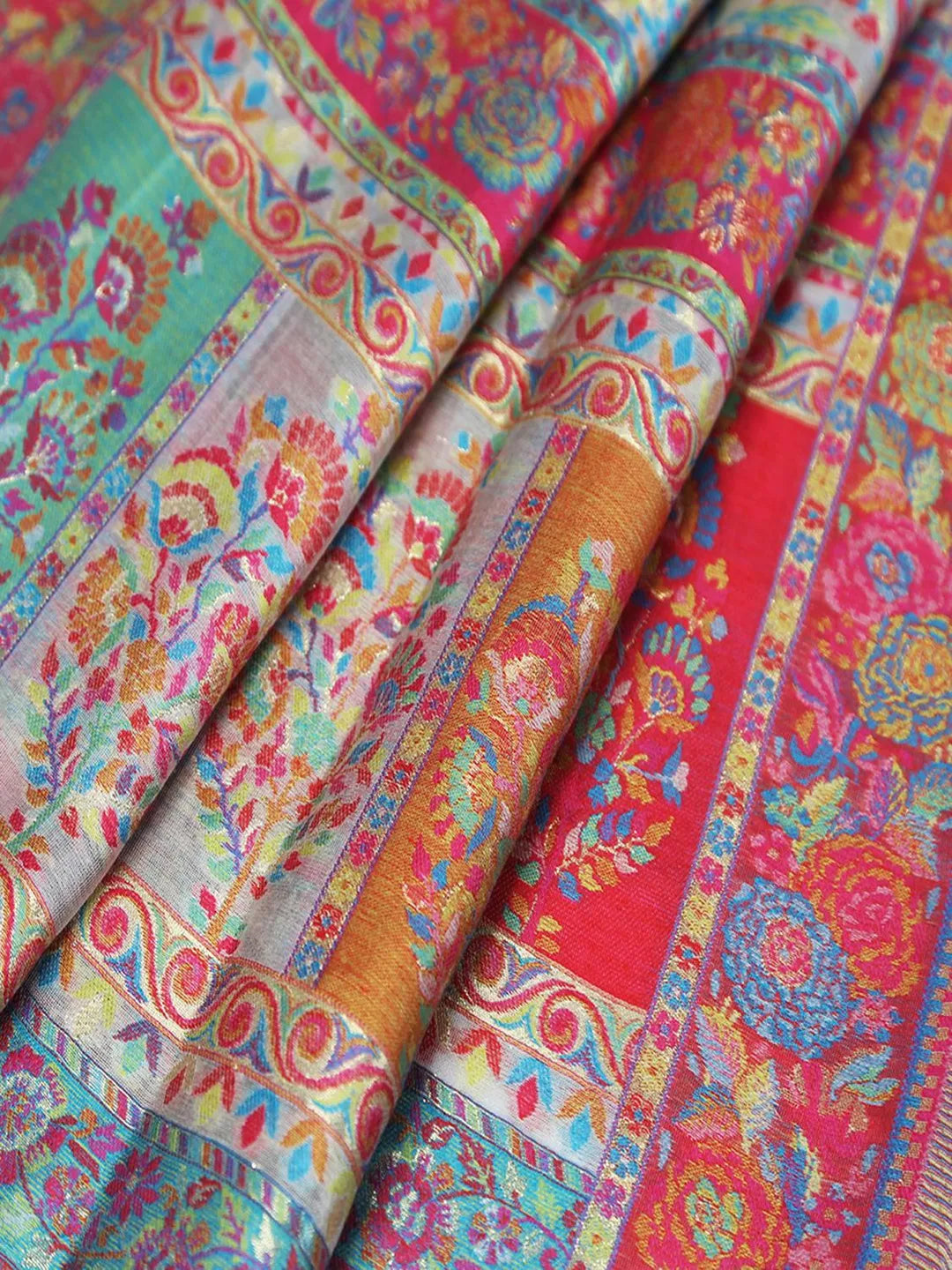 Elegant Silk Dupatta with Silk Duptta Pattern in Multi Colour