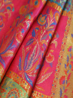 Elegant Silk Dupatta with Silk Duptta Pattern in Orange