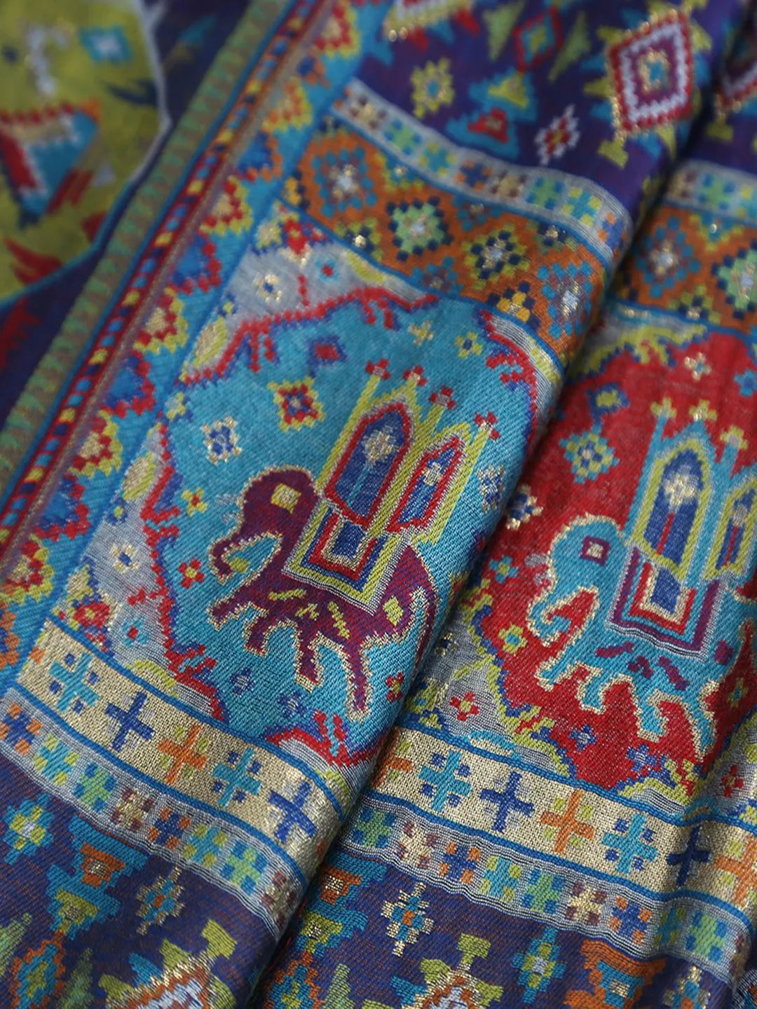 Elegant Silk Dupatta with Silk Duptta Pattern in Multi Colour