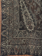 Cosy Throws Decorative Weave with Reversible Throw Pattern in Black