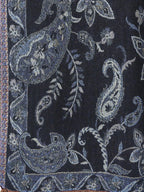 Cosy Throws Decorative Weave with Reversible Throw Pattern in Black