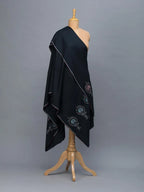 Classic Handloom Pashmina Shawl in Blue