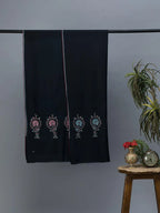 Classic Handloom Pashmina Shawl in Blue