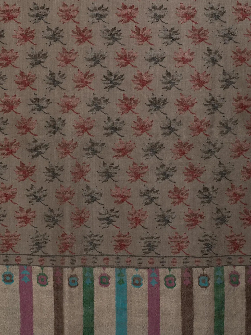 Classic Handloom Pashmina Shawl in Beige