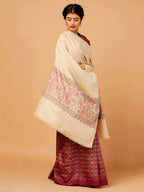 Chic Stole Wool Blend with Palla Pattern in Multi