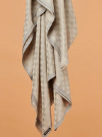 Classic Shawl Wool Blend with Gents Check Pattern in Multi