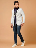 Classic Muffler with Dobby Pattern in Multi