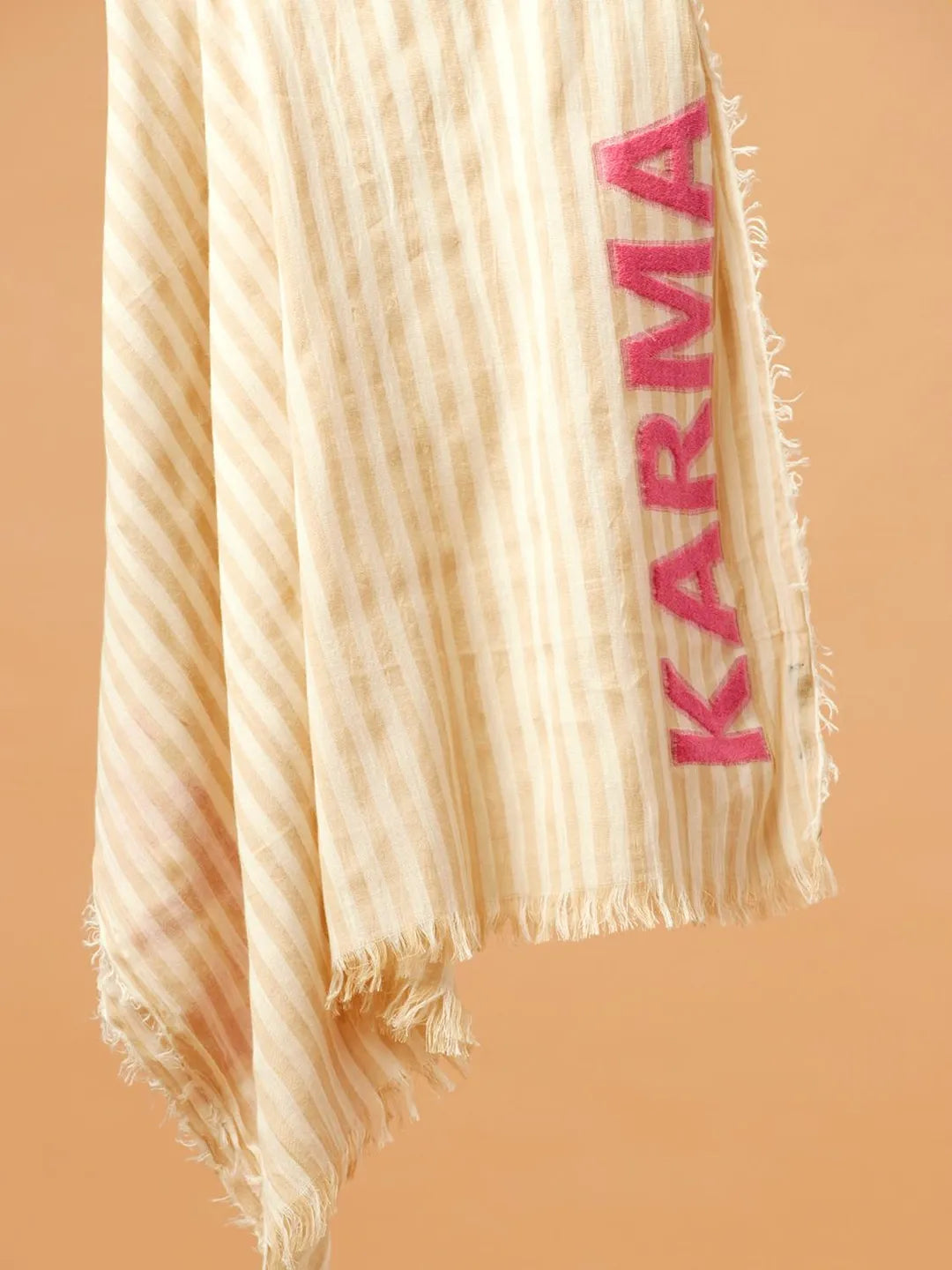 Casual Scarf with Dobby Pattern in Multi