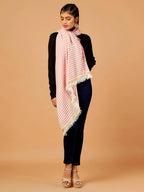 Casual Scarf with Dobby Pattern in Multi