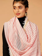 Casual Scarf with Dobby Pattern in Multi