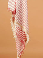 Casual Scarf with Dobby Pattern in Multi