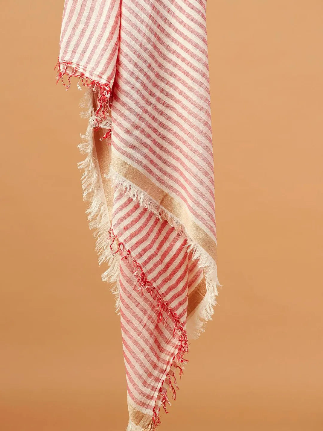 Casual Scarf with Dobby Pattern in Multi