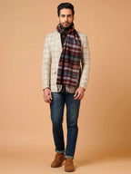 Classic Muffler with Dobby Pattern in Multi