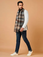 Classic Muffler with Dobby Pattern in Multi