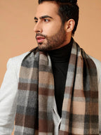 Classic Muffler with Dobby Pattern in Multi