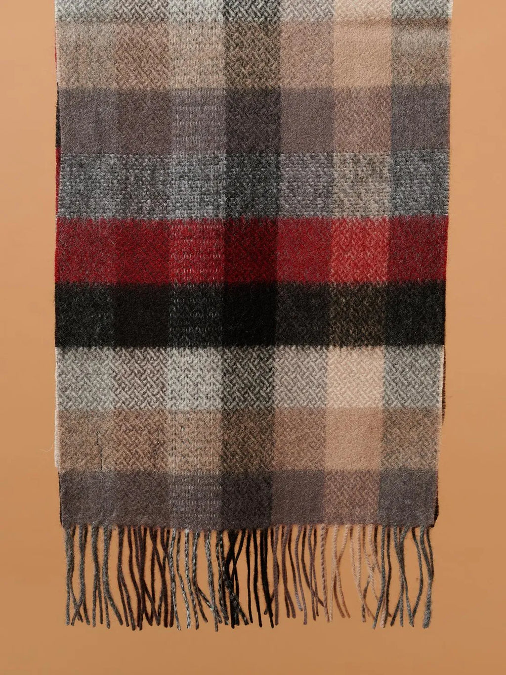 Classic Muffler with Dobby Pattern in Multi