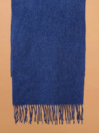 Classic Muffler with Dobby Pattern in Blue