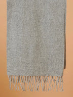 Classic Muffler with Dobby Pattern in Grey