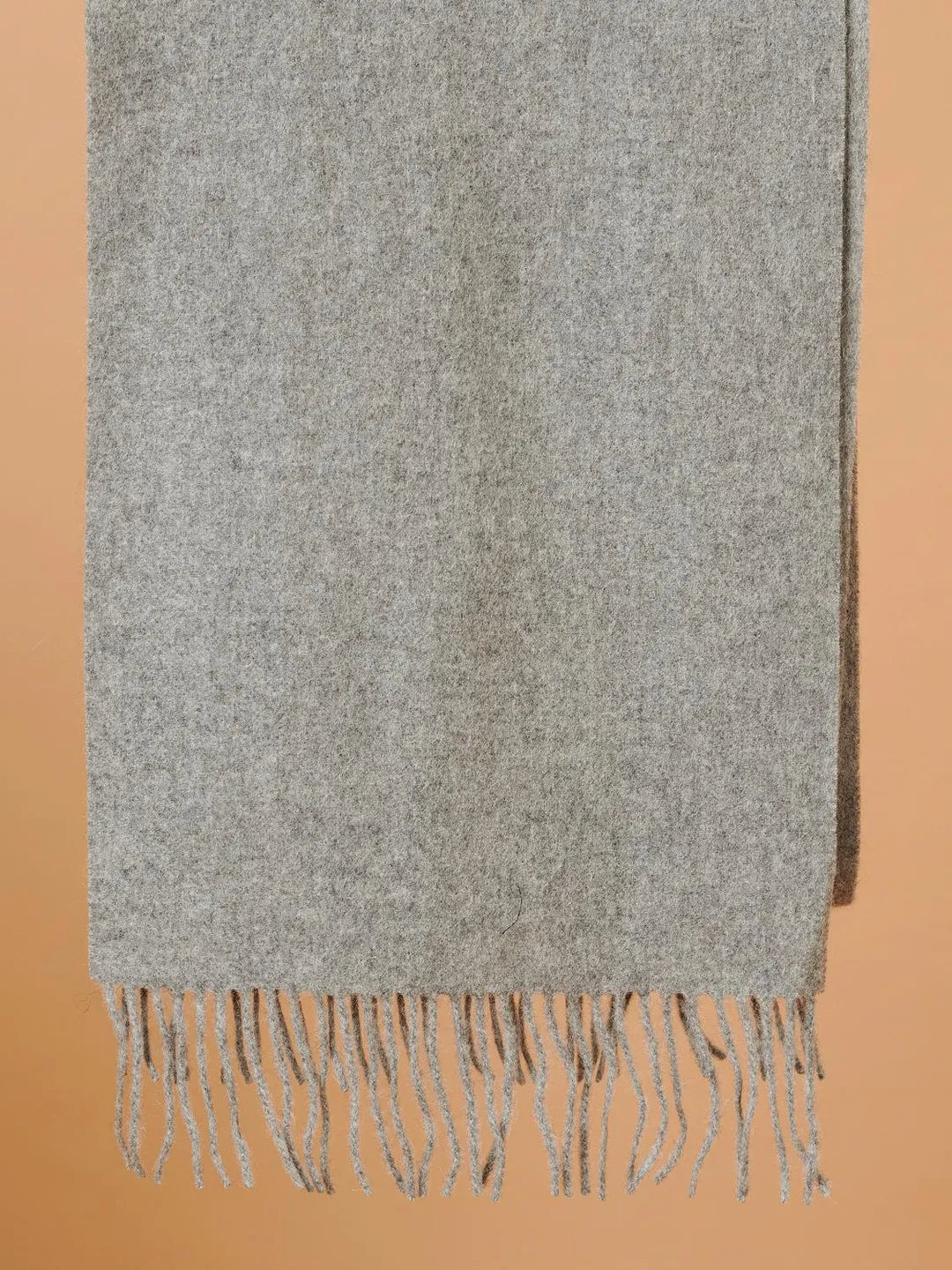Classic Muffler with Dobby Pattern in Grey