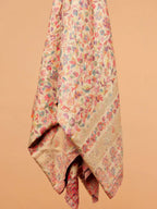 Classic Shawl Wool Blend with Kaani Pattern in Multi