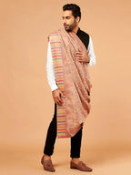 Classic Shawl Wool Blend with Kaani Pattern in Multi