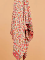 Elegant Shawl Wool Blend with Kaani Pattern in Multi