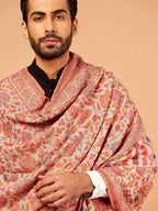 Classic Shawl Wool Blend with Kaani Pattern in Multi