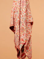 Classic Shawl Wool Blend with Kaani Pattern in Multi