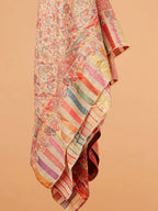 Classic Shawl Wool Blend with Kaani Pattern in Multi