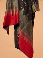 Elegant Shawl Wool Blend with Kaani Pattern in Multi