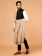 Classic Shawl Wool Blend with Kaani Pattern in Multi