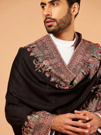 Classic Shawl Wool Blend with Kaani Pattern in Multi