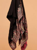 Classic Shawl Wool Blend with Kaani Pattern in Multi