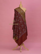 Elegant Handloom Pashmina Shawl in Multi