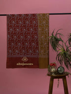 Elegant Handloom Pashmina Shawl in Multi