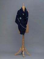 Elegant Handloom Pashmina Shawl in Blue