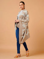 Comfort-Fit Poncho with Ponchu Pattern in Multi